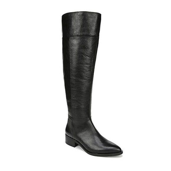 Franco Sarto Women's Black Tall Boot L-DAYA Size 9M NWOB - Picture 2 of 13